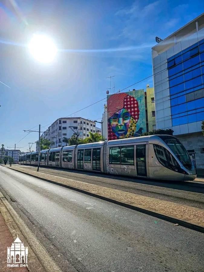 Rabat, Hassan Downtown: Tramway, Sunshine, Privacy 아파트 외부 사진